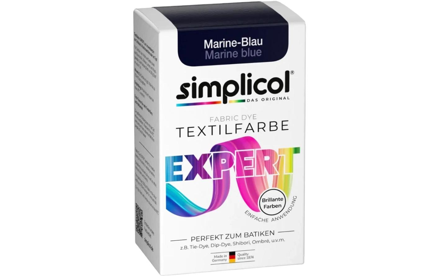 Simplicol, Textilfarbe Expert Marineblau, 1