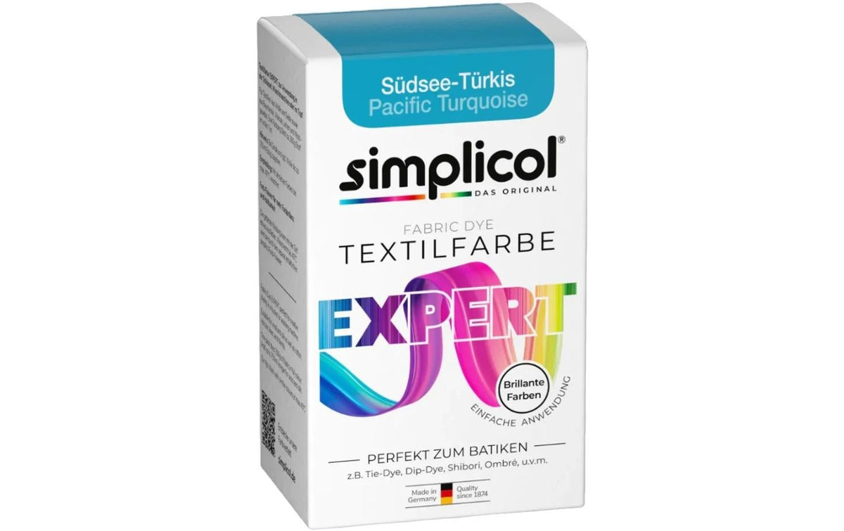 Simplicol, Textilfarbe Expert Südseetürkis,