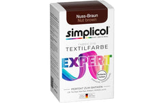Simplicol, Textilfarbe Expert Nussbraun, 15