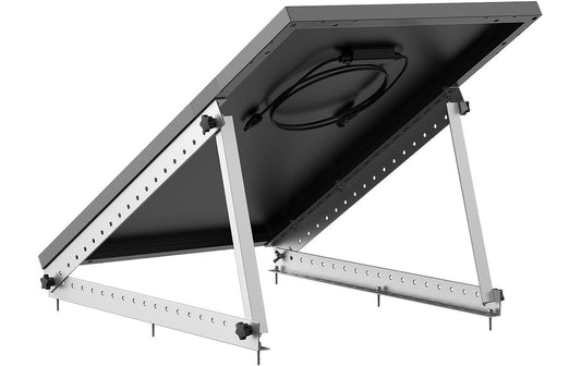 EcoFlow | 28 Kipphalterung für 100W | für Starres Solarpanel Silber