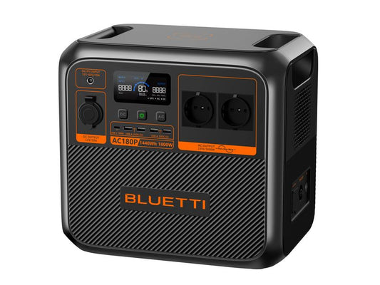 BLUETTI | AC180P Power Station 1800W | 1440Wh / 16Kg - Tragbare Powerstation