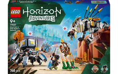 LEGO Aloy und Varl vs. Panzerwanderer