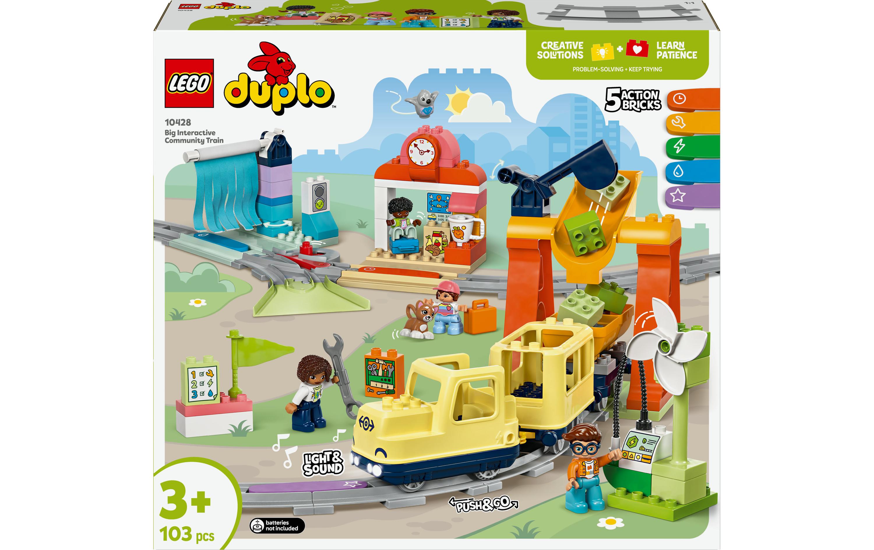 LEGO Grosse interaktive Eisenbahn