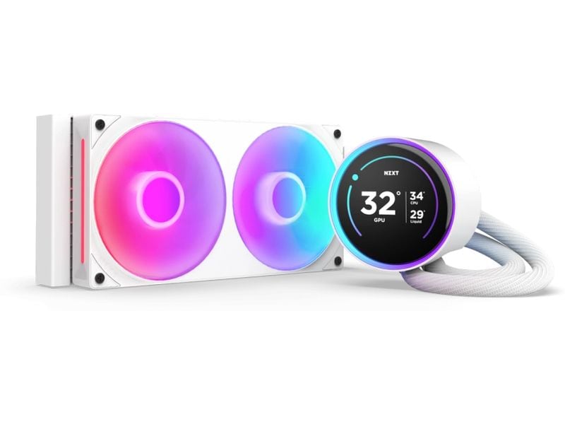 NZXT | Wasserkühler NZXT Kraken Elite 240 RGB V2 | Weiss, AMD und Intel S.