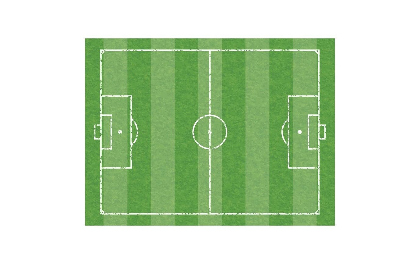 B+C Tischset Womens Football grün