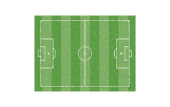 B+C Tischset Womens Football grün
