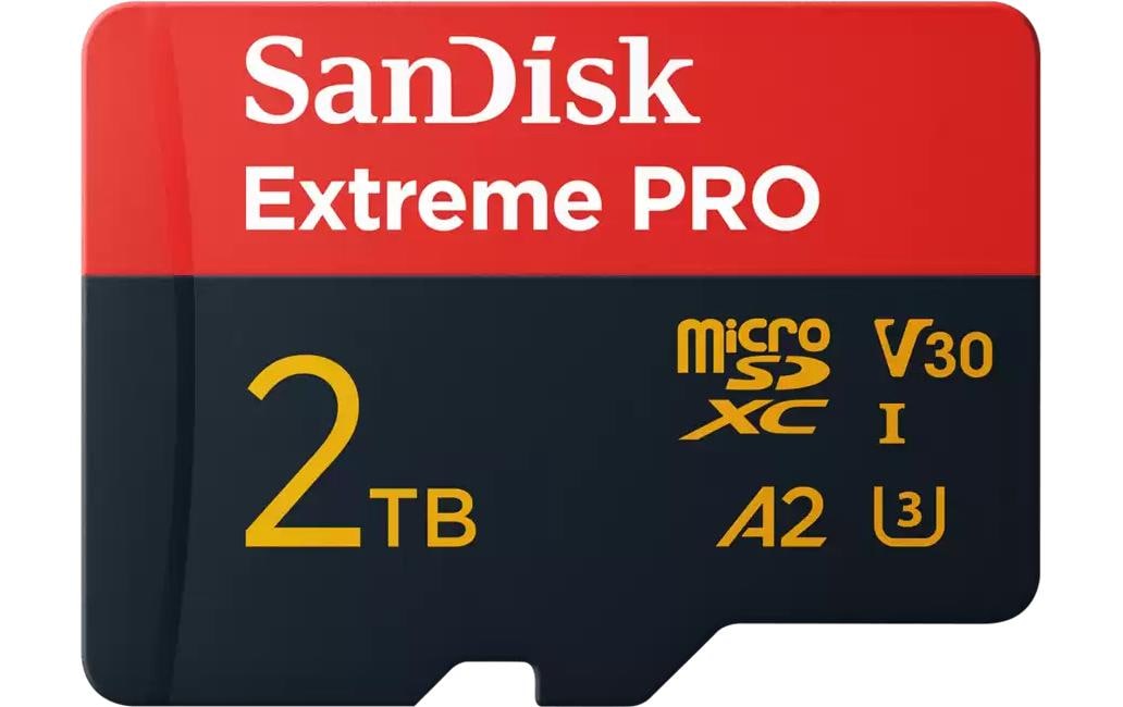 SanDisk microSDXC Card Extreme Pro 2TB