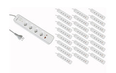 FURBER.power, Steckdosenleiste 4 x T13, USB