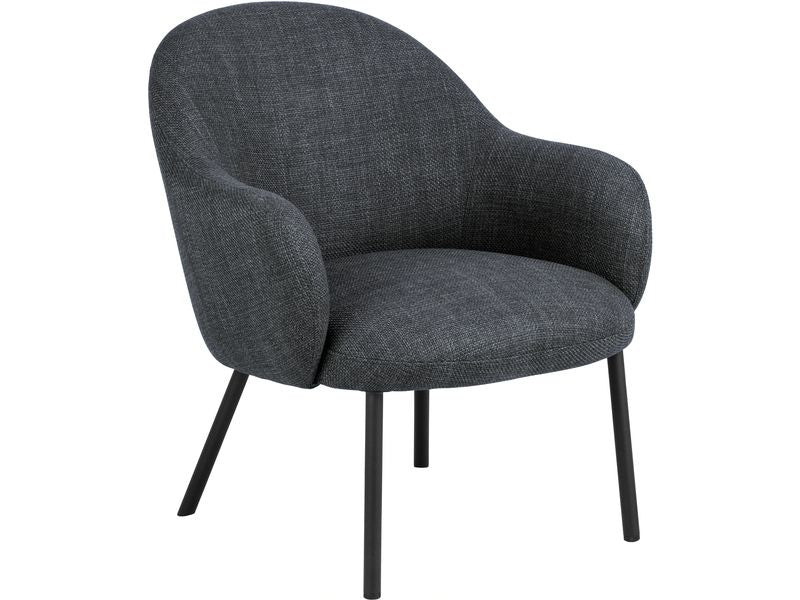 AC Design | Sessel Spencer | Stahl/Polyurethan, Dark Grey