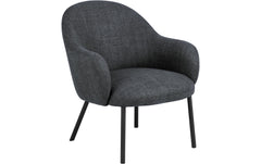 AC Design | Sessel Spencer | Stahl/Polyurethan, Dark Grey