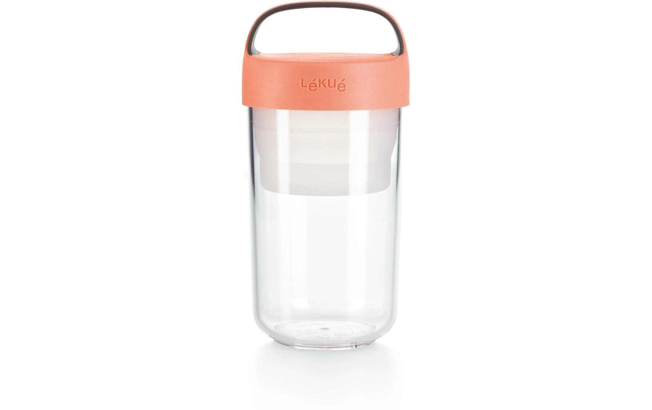 Lékué, Smoothiebehälter Glas To Go, 600 ml,