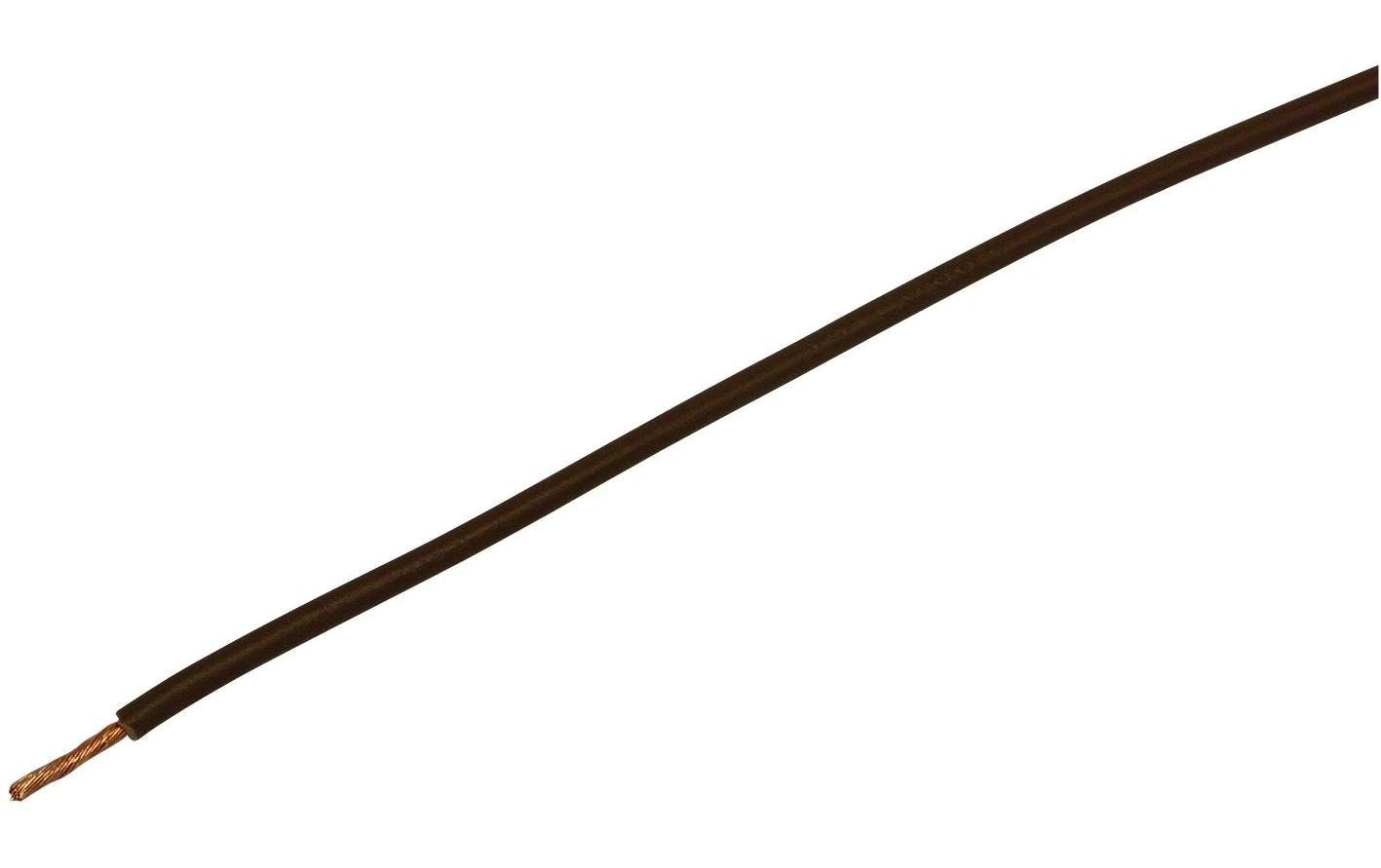 Steffen T-Litze 2.5mm2, braun, 100m
