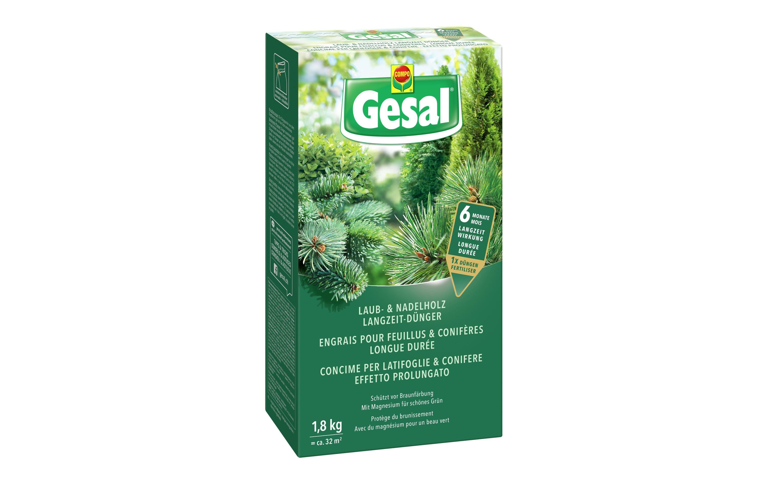 Gesal Laub- und Nadelholz Langzeit-Dünger