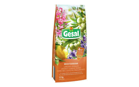 Gesal | Mediterrana Langzeit-Dünger | 1.5 kg
