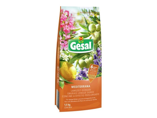 Gesal | Mediterrana Langzeit-Dünger | 1.5 kg