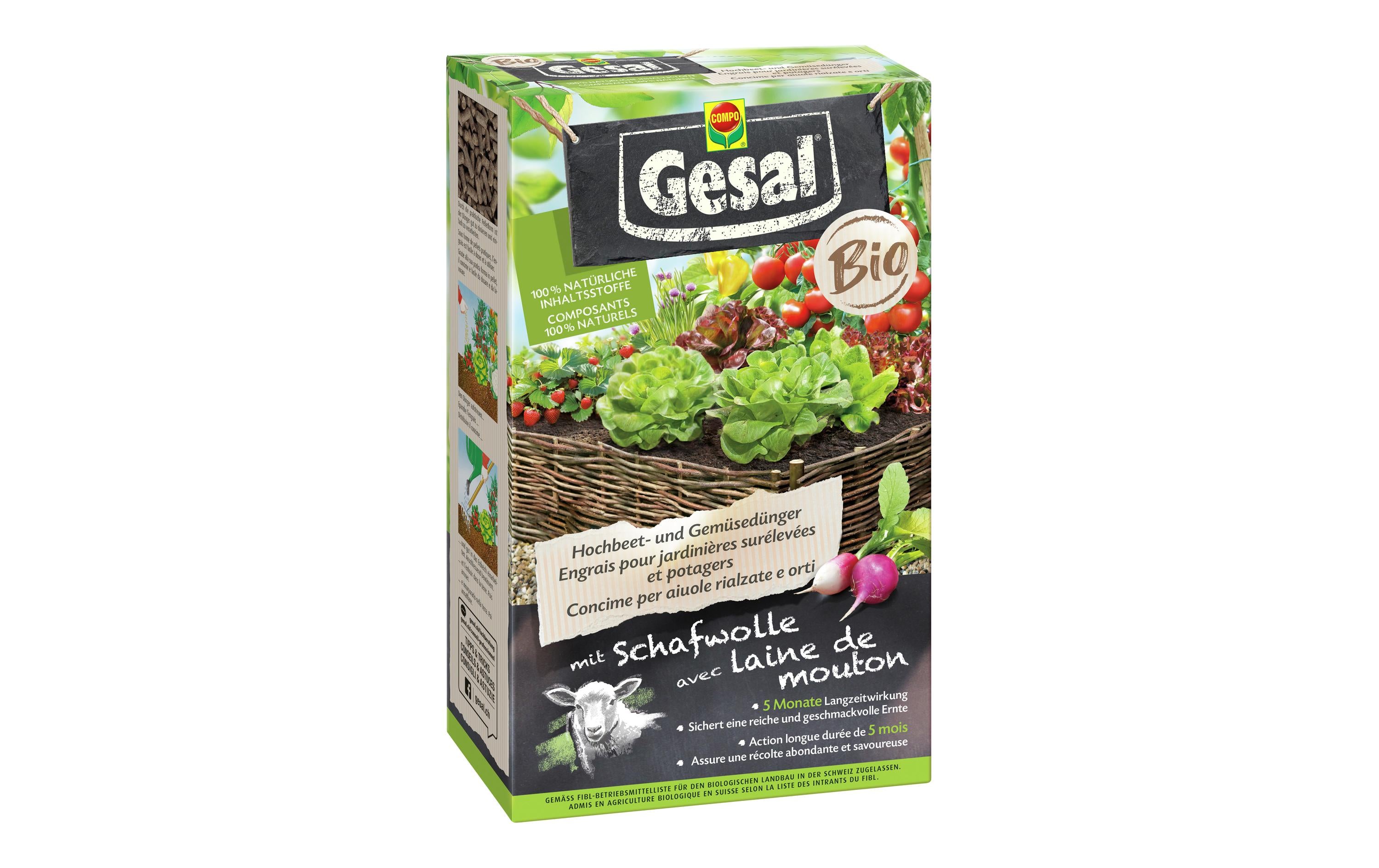 Gesal BIO Hochbeet- und Gemüsedünger