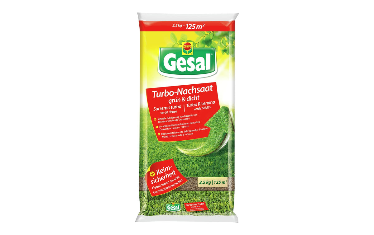 Gesal Turbo-Nachsaat grün & dicht