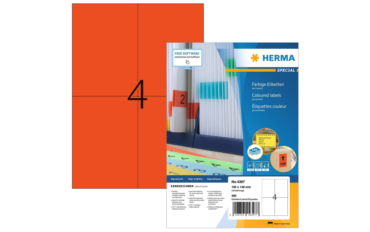Herma Universaletiketten 4397
