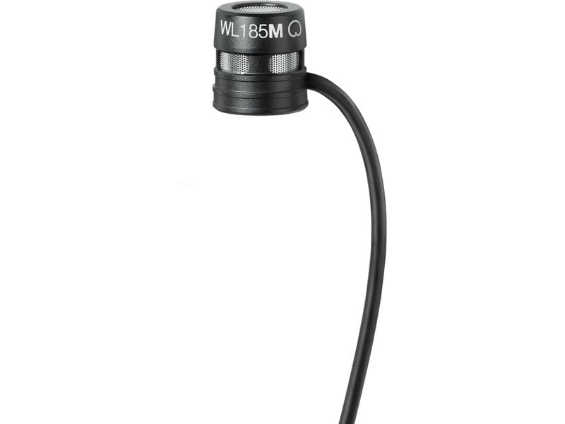 Shure | WL185M | Lavaliermikrofon, Niere, TQG, schwarz