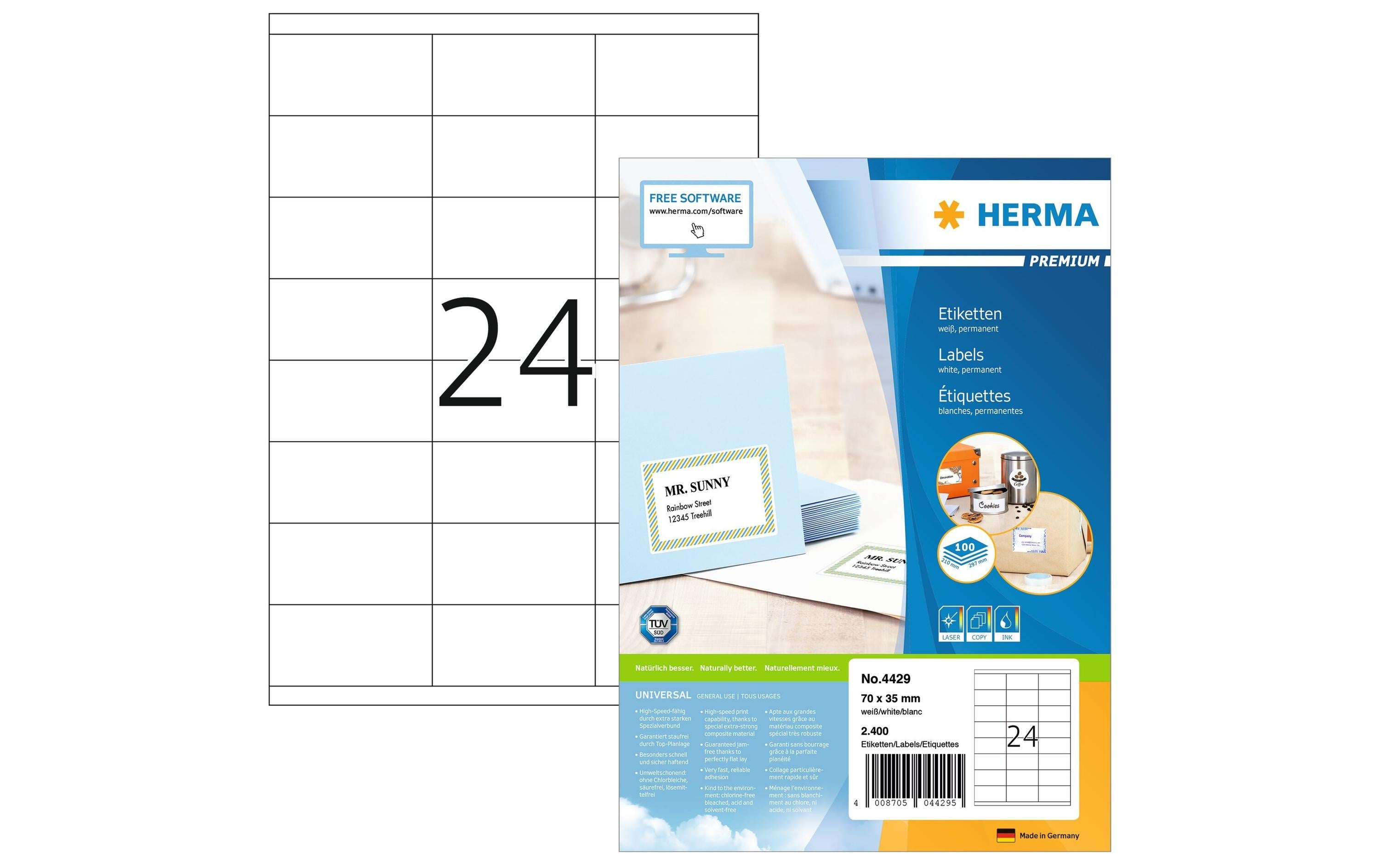 Herma Universaletiketten Premium