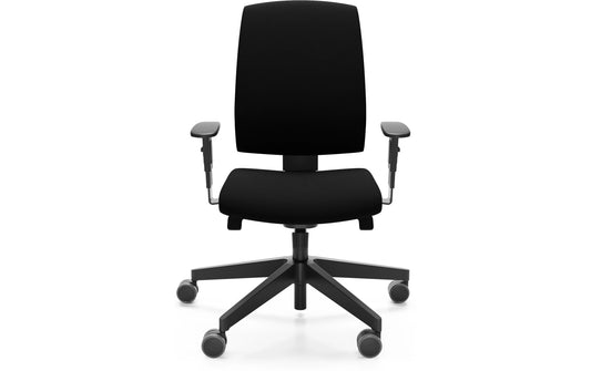 Profim | Bürostuhl Raya 21S | Farbe: Schwarz, mit Armlehnen