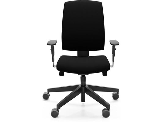 Profim | Bürostuhl Raya 21S | Farbe: Schwarz, mit Armlehnen