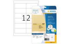 Herma Laser-Etiketten transparent matt