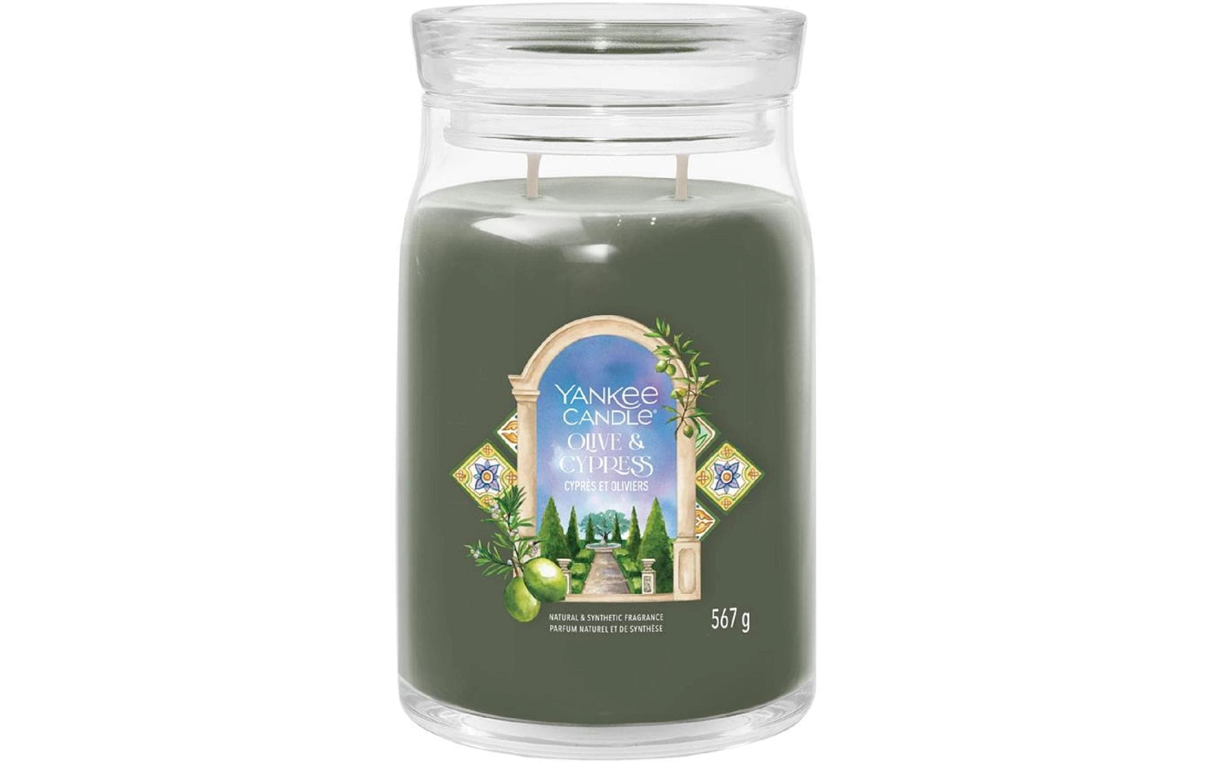 Yankee Candle Duftkerze Olive&Cypress