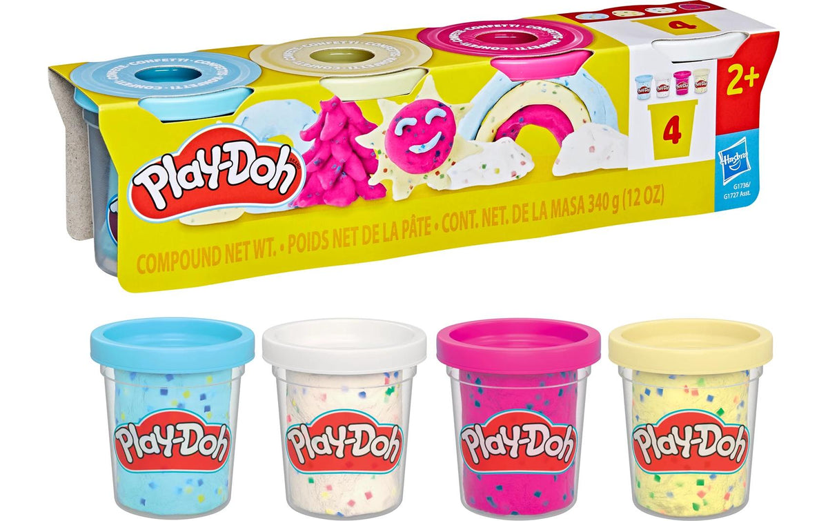 Play-Doh 4er Pack Konfetti