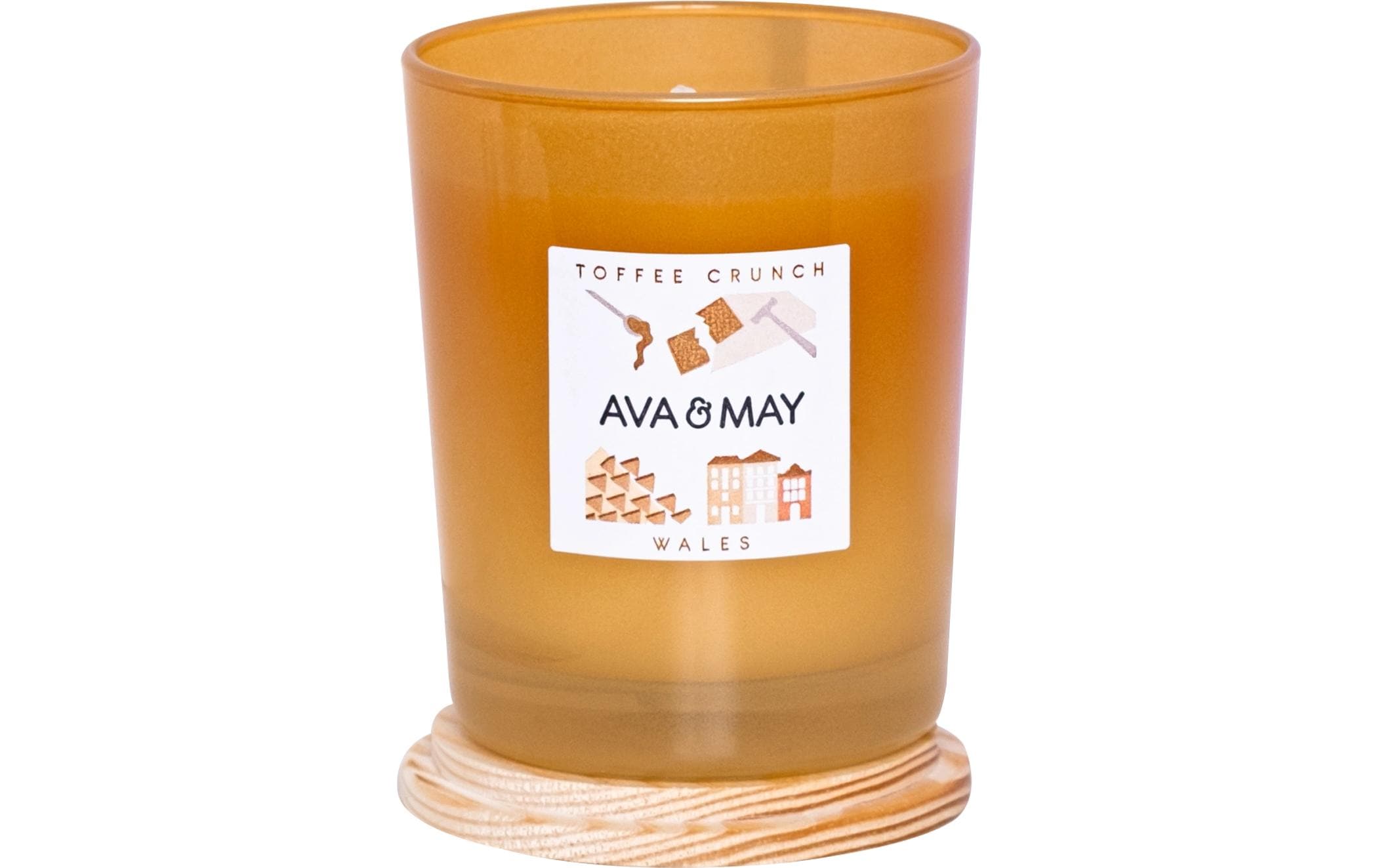 AVA & MAY Duftkerze Toffee Crunch,180 g