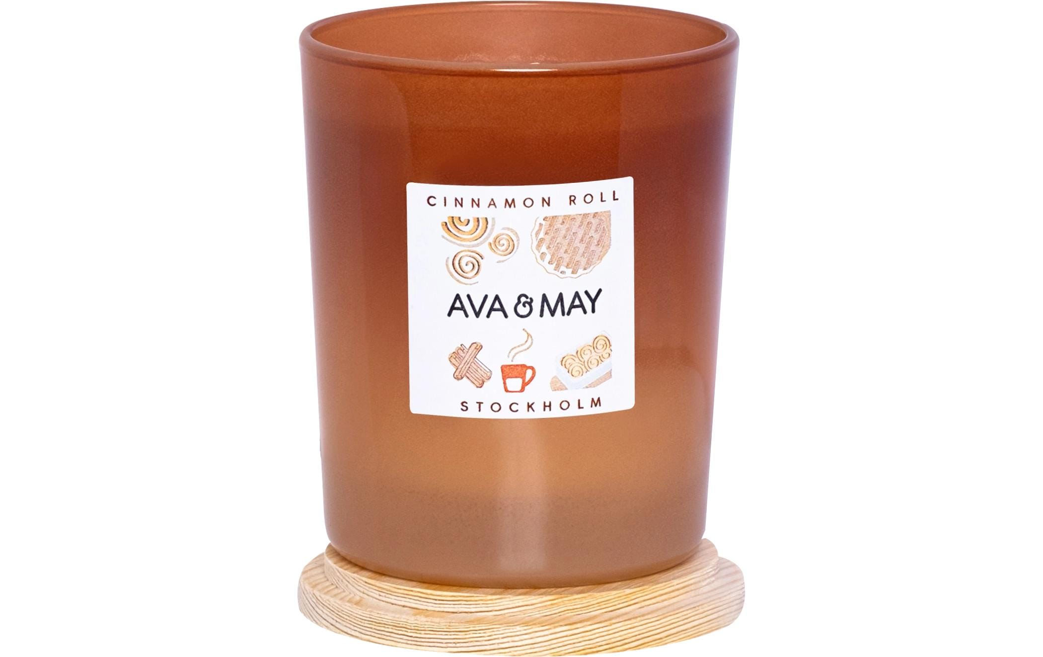 AVA & MAY Duftkerze Cinnamon roll,180 g
