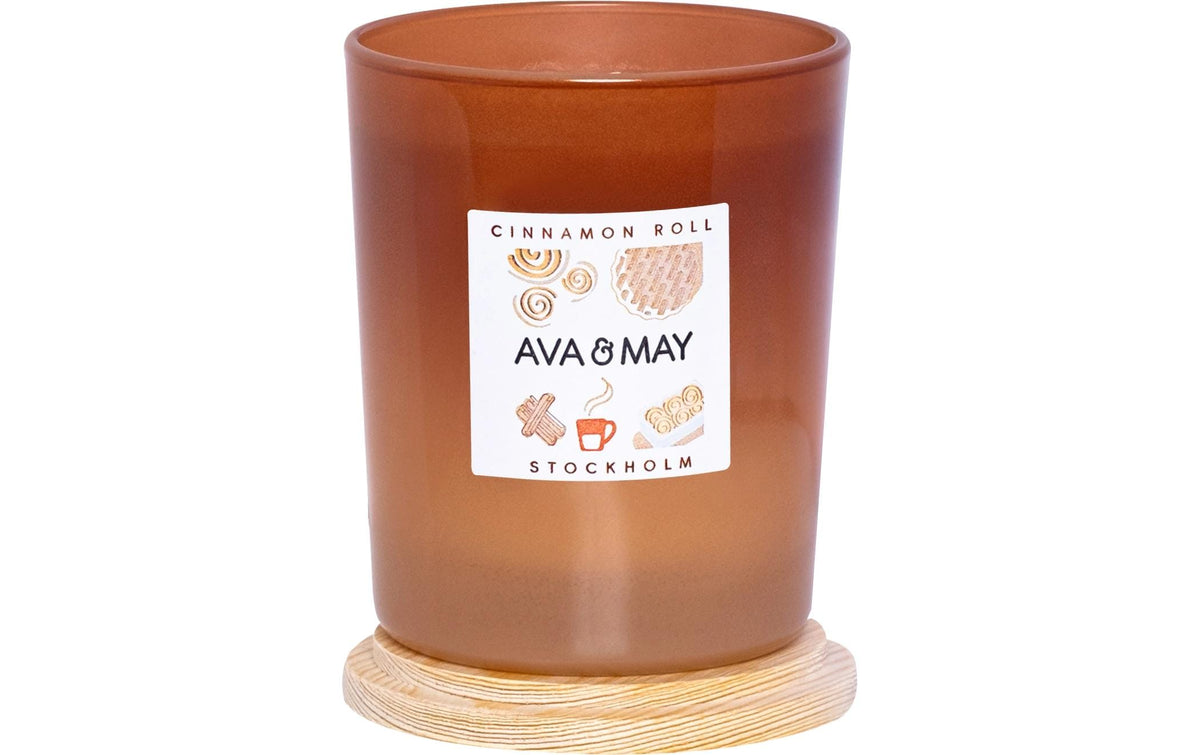 AVA & MAY Duftkerze Cinnamon roll,180 g