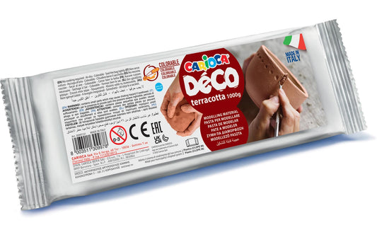 Carioca Modelliermasse Déco terracota 1000g