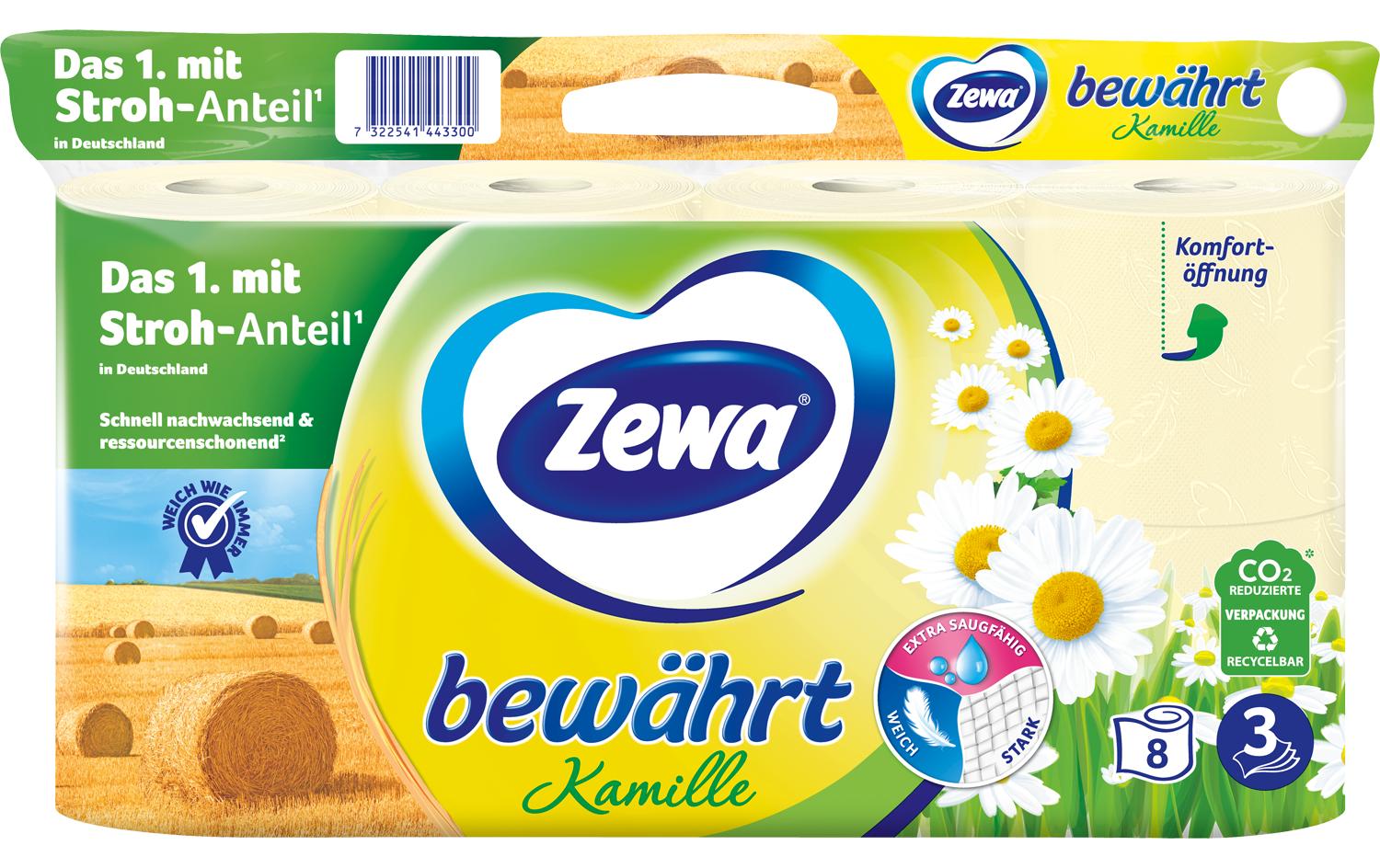 Zewa Bewährt Kamille 3-lg.