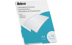Ibico, Laminierfolie Premium A4 75 µm, glän
