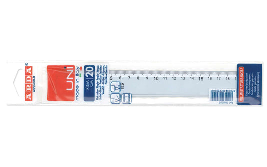 ARDA Massstab 20cm transparent UNI