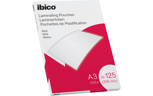 Ibico, Laminierfolie Premium A3 125 µm, mat