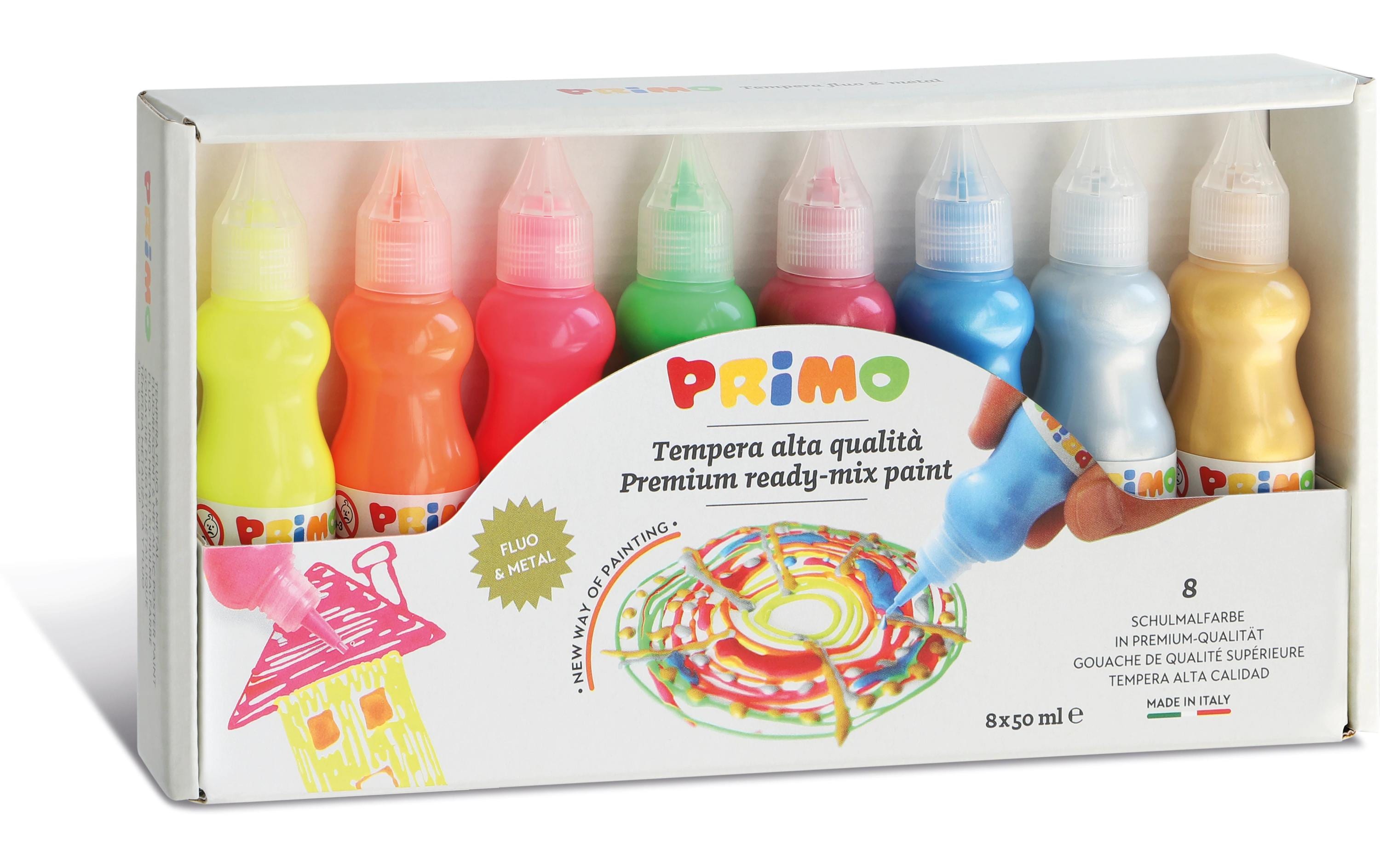 Primo Tempera Premium Met&Fluo