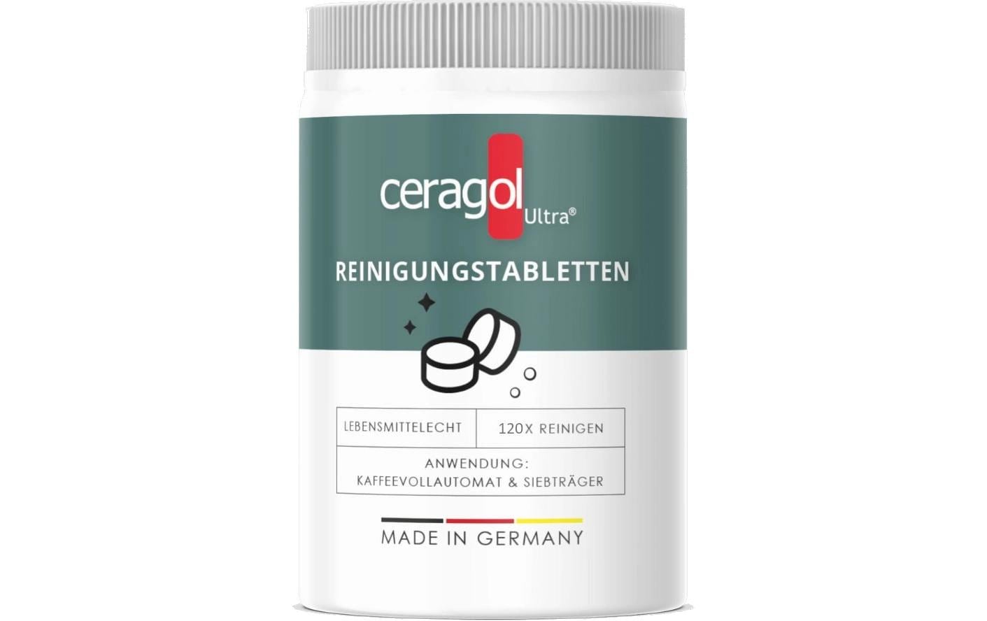 Ceragol, Reinigungstabletten Kaffeefettlöse