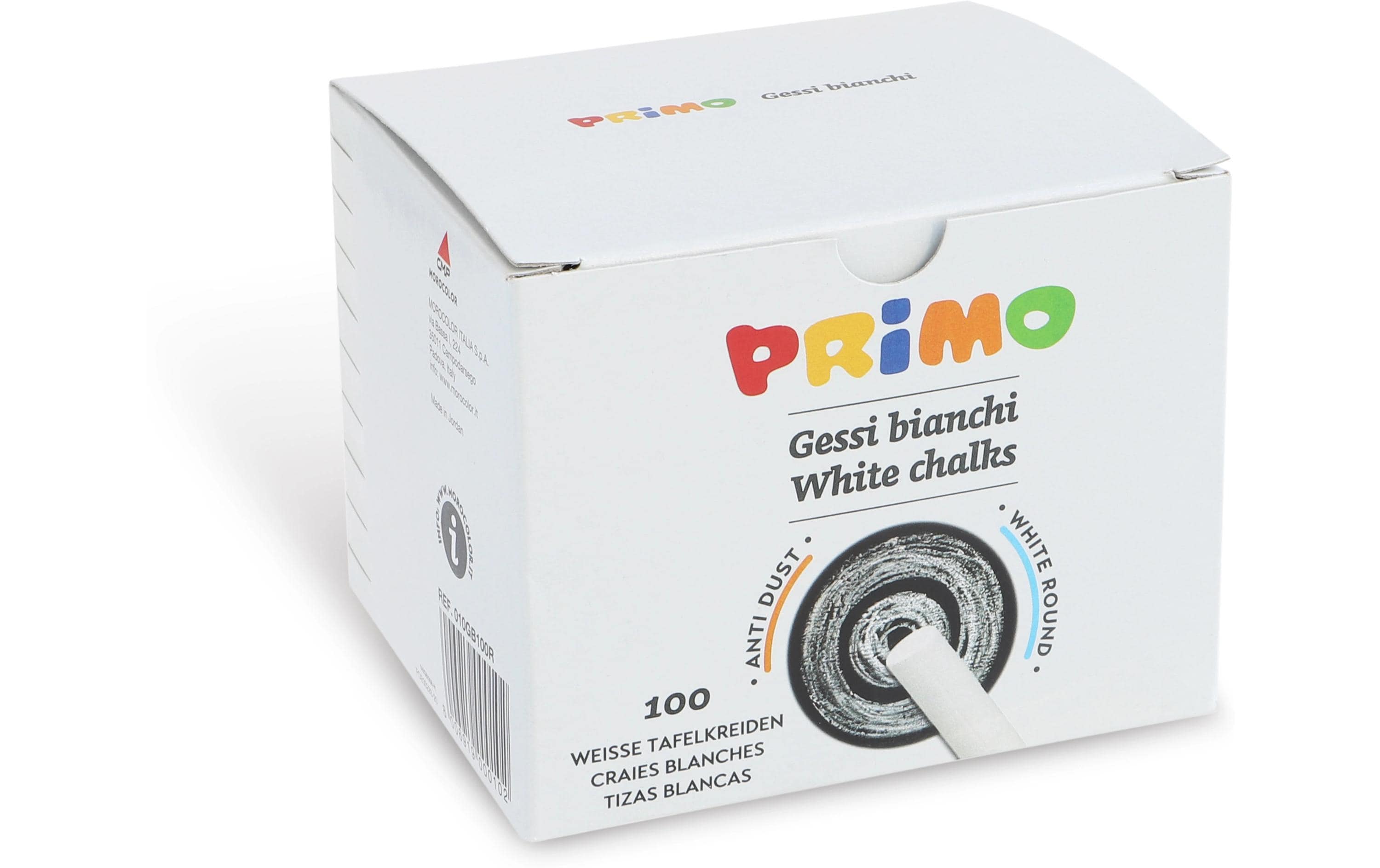Primo, Wandtafelkreide 100 Stück, Weiss