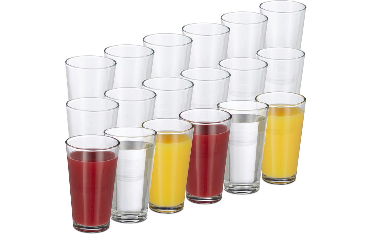 relaxdays Trinkgläser-Set 500ml