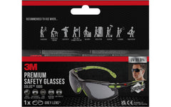 3M Solus Schutzbrille grau, grün