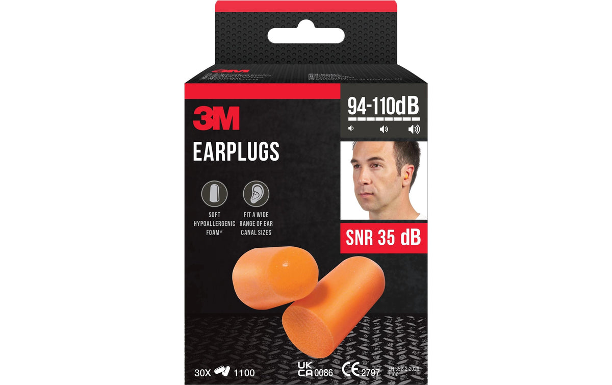 3M Gehörschutzstöpsel, orange