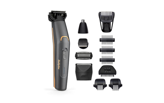 Babyliss | Multitrimmer Graphite Precision | MT987E, kabelloser 12in1 Trimmer