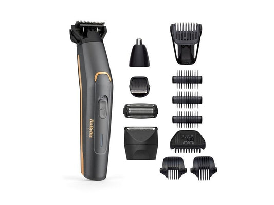 Babyliss | Multitrimmer Graphite Precision | MT987E, kabelloser 12in1 Trimmer