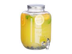 relaxdays | Getränkespender | Glas, 5 Liter