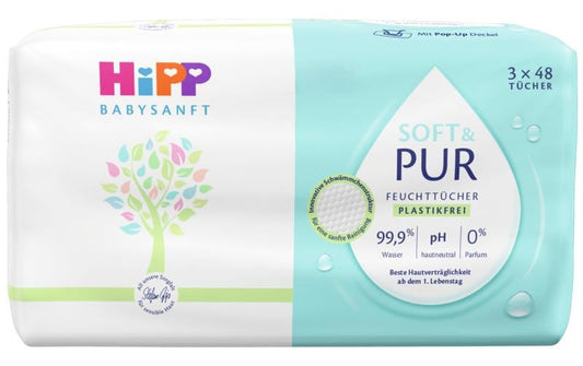Hipp Babysanft Feuchttücher