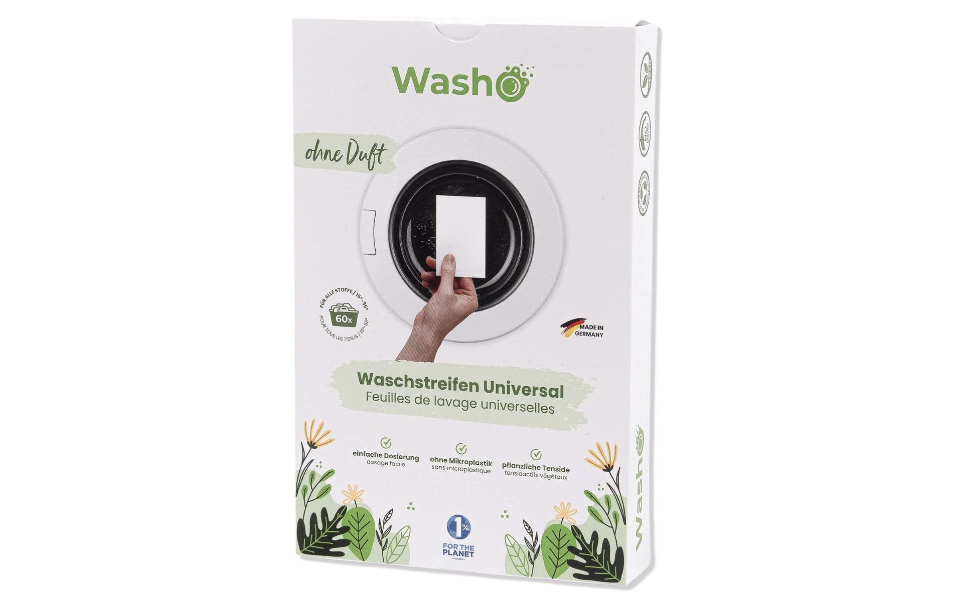 Washo Waschstreifen ohne Duft