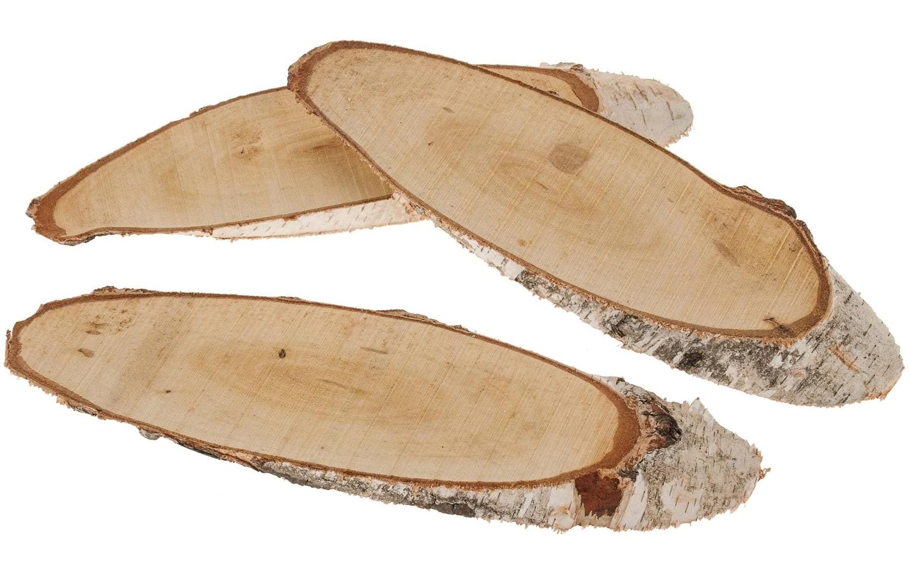 Opiflor Holzscheibe Birke oval