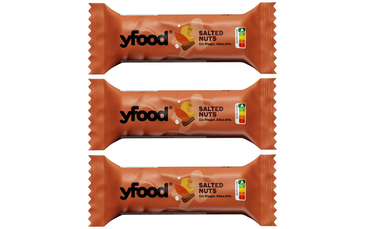 YFood High-Protein Riegel 3x60g KIT